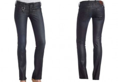 Blugi dama fete jeans G-Star RAW ELECT STRAIGHT 3D RAW W33L32( 43cm talie) foto
