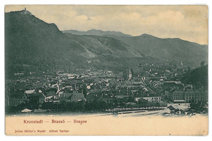 1110 - BRASOV, Litho - old postcard - unused