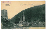3304 - BRASOV, Black Church - old postcard - used - 1906, Circulata, Printata