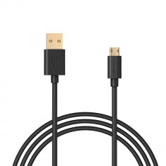 Cablu Micro USB Reversibil BlitzWolf 2.1A Fast Charge Android foto
