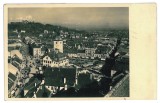 959 - BRASOV, Panorama, Romania - old postcard, real PHOTO - used - 1936, Circulata, Fotografie