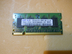 M-59.LOT 10 BUCATI Memorie Laptop Samsung Sodimm DDR2 1 GB 800 Mhz PC2-6400 foto