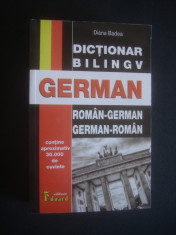 DIANA BADEA - DICTIONAR ROMAN-GERMAN GERMAN-ROMAN * BILINGV 30.000 DE CUVINTE foto