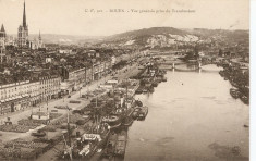 CORABII, NAVE, VAPOARE,NAVIGATIE,TEMATICA MARINA,ROUEN,PORTUL VEDERE GENERALA foto