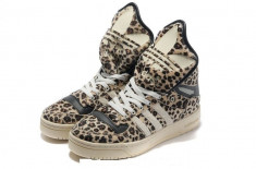 vand adidas / gheata ADIDAS JEREMY SCOTT METRO LEOPARD - PE STOC CURIER GRATUIT! foto