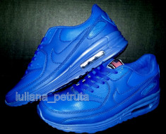 Adidasi nike air max albastru impermeabil 90 hyperfuse nr. 41, 43, 44 foto