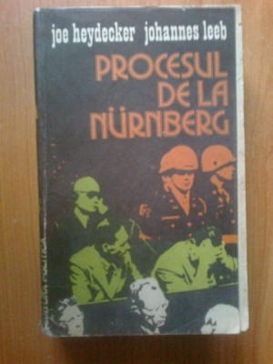 g3 Joe Heydecker - Procesul de la Nurnberg foto