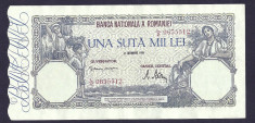 ROMANIA 100000 100.000 LEI 21 OCTOMBRIE 1946 [2] XF+++ foto