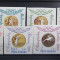 LP596-Medalii olimpice-nedantelate-serie completa stampilata 1964