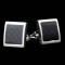 Butoni camasa ALL CLASIC carbon si inox +ambalaj cadou