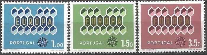Portugalia 1962 - cat.nr.908-10 neuzat,perfecta stare