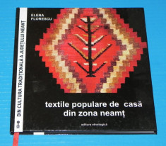 TEXTILE POPULARE DE CASA DIN ZONA NEAMT - ELENA FLORESCU foto