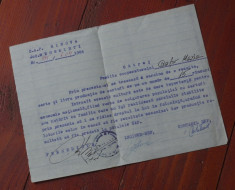 document C.A.P. Hinova Judetul Mehedinti anul 1984 - sarcina de lucru !!! foto