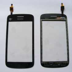 Geam cu Touchscreen Huawei Ascend Y310 Negru Original