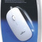 Mouse Optic Manhattan USB Silhouette 1000 dpi White