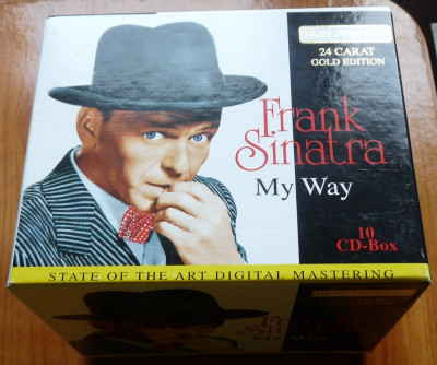 Frank Sinatra ; 10 CD - Box ; Gold Edition , cumparate din Germania foto