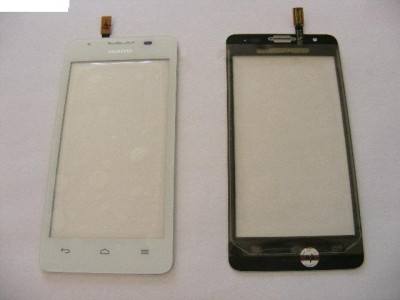 Geam cu Touchscreen Huawei Ascend G510 alb Orig China foto