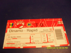 bilet Dinamo - Rapid foto
