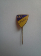 INSIGNA (PIN) FOTBAL - CFR SIMERIA foto