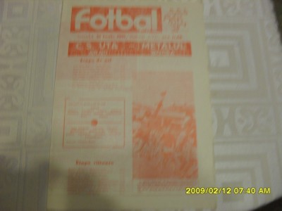 program UTA - Metalul Bocsa foto
