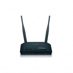 Router wireless D-Link DIR-605L 802.11 g/n 2.4 GHz 2x Fixed 5dbi NOU Garantie foto