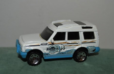 Macheta / jucarie masinuta de metal Mattel 2000 Land Rover Discovery, 7 cm, 1:60 foto