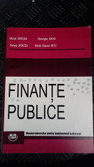 FINANTE PUBLICE - DRACEA , MATEI foto