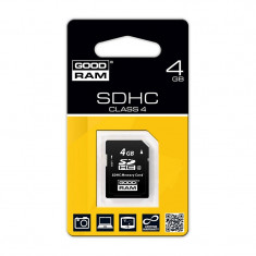 Card memorie GOODRAM SDHC 4GB Clasa 4 foto