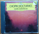 Frederic Chopin ; Nocturnele , Daniel Barenboim , 1 CD Germania, Clasica