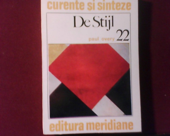 Paul Overy De Stijl, tiraj 4000 exemplare