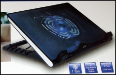 Masa suport laptop, notebook cooler pad - 1 cooler 140mm foto