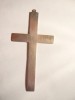 Cruce Veche Argint Inferior, 8.3 cm, Argint Antic, Cruce Argint Vintage, Bijuterie Argint