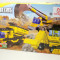 Jucarie constructiva excavator + basculanta (300 piese)