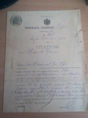 CITATIUNE TRIMISA 1891 DNEI ELISA V. GHICA.