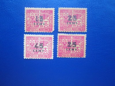 TIMBRE INDOCHINA TAXE foto