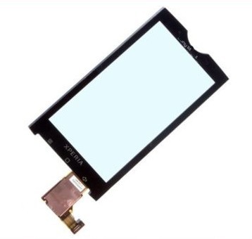 Geam + Touchscreen Sony Xperia X10 Negru Original foto