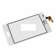 Geam cu touchscreen LG Optimus L5 E610 Alb Original