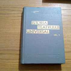 ISTORIA UNIVERSALA A TEATRULUI (vol. II) - O. Gheorghiu, S. Cucu (autografe)