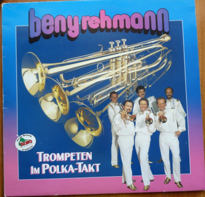 Beny Rehmann , Polca in ritmuri de trompeta , Germania , disc vinil foto