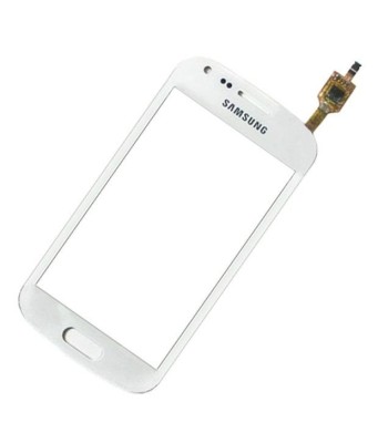 Geam cu Touchscreen Samsung Galaxy Trend S7560 Alb Original foto