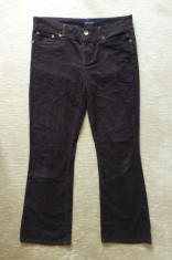 Pantaloni raiati Tommy Hilfiger; marime 10S: 90 cm talie, 101 cm lungime etc. foto