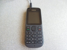 Nokia 100 Negru + Incarcator - Blocat Vodafone foto