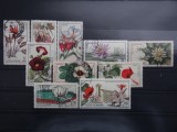 LP615-Gradina botanica din Cluj-serie completa stampilata 1965