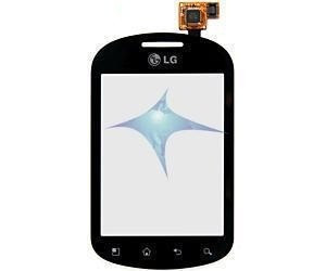 Geam+Touchscreen LG C550 Negru Original Swap foto