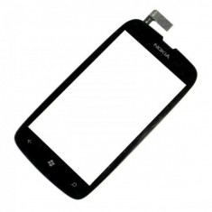 Geam + Touchscreen Nokia 610 Lumia Negru (Fara Rama) Orig China