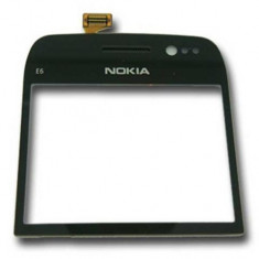 Geam+Touchscreen Nokia E6 Negru Original