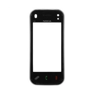 Geam+Touchscreen Nokia N97 Mini (+Rama Fata) Negru Original