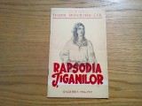 RAPSODIA TIGANILOR * Stagiunea 1956 - 1957 - Teatru Muncitoresc C.F.R.