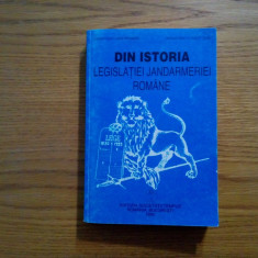 DIN ISTORIA LEGISLATIEI JANDARMERIEI ROMANE - V. Mihalache, Ioan P. Suciu - 1995