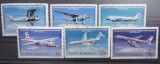 LP918-50 ani de la inaug pr linii aeriene nation-avioane-Serie stampilata 1976